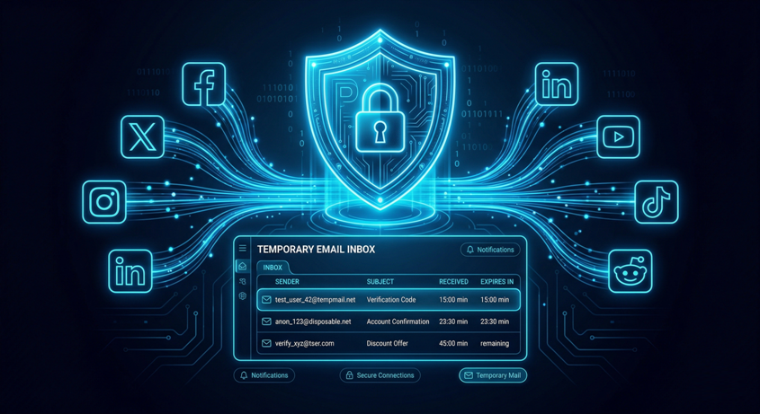 Use Temp Mail for Social Media Signups (Avoid Spam & Stay Private)